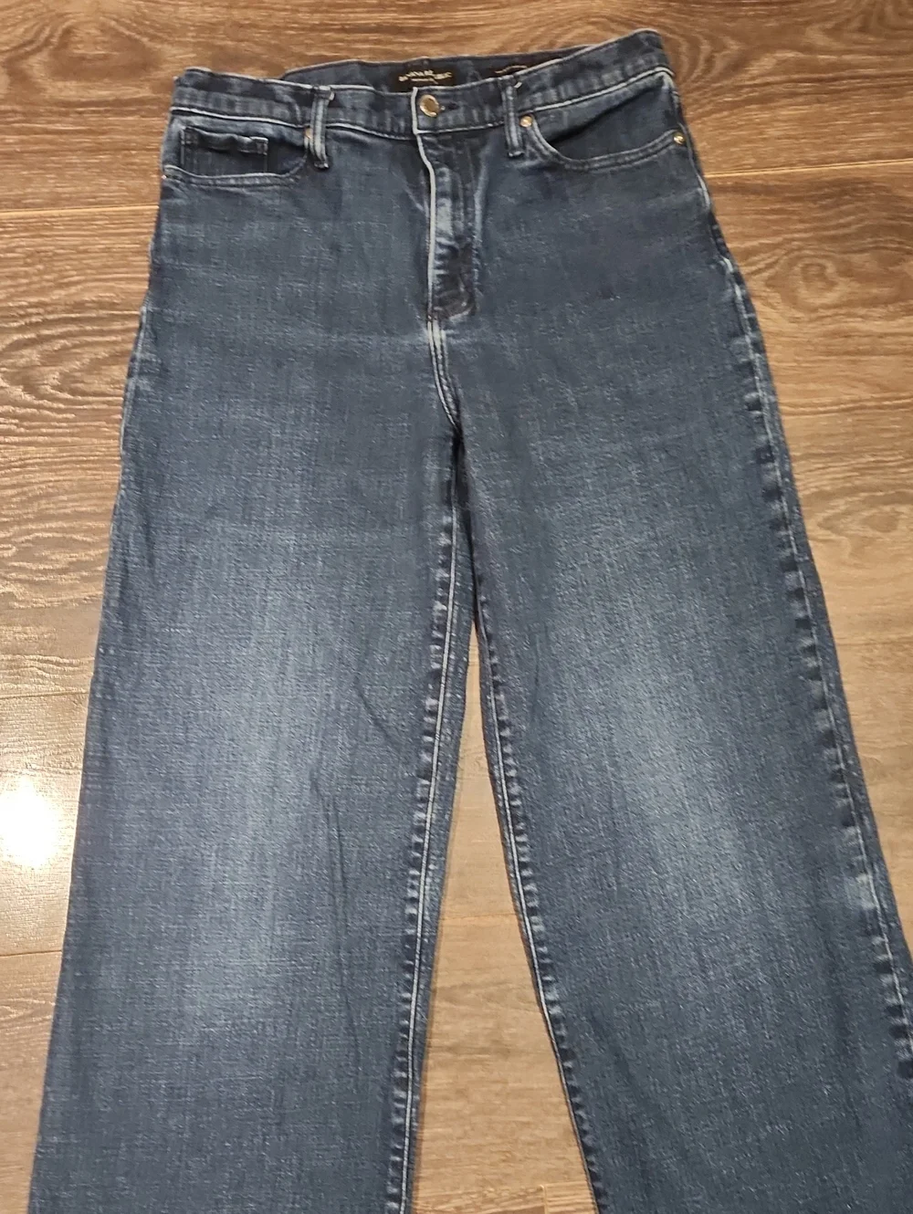 ❤️ BANANA REPUBLIC HIGH RISE WIDE LEG JEANS, 12 (31)